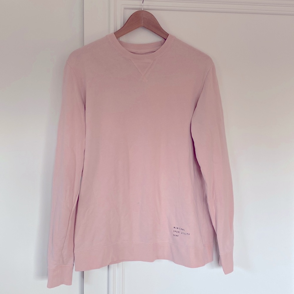 Municipal (Mark Warburg brand) pink sweatshirt